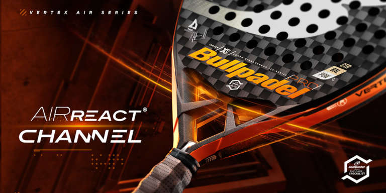 Bullpadel introduce l’Air React Channel nelle nuove Vertex