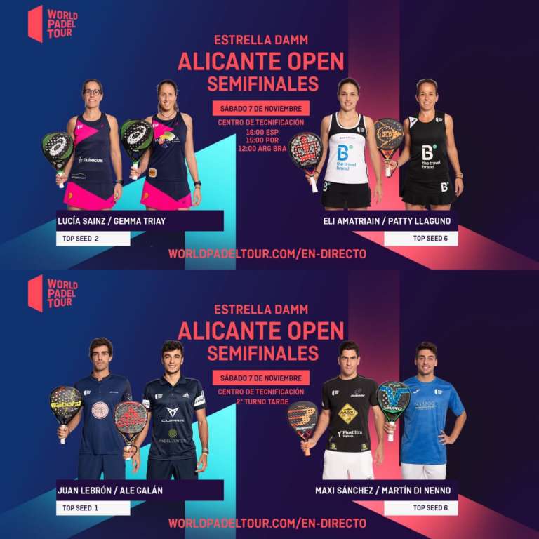 La diretta delle semifinali dell’Alicante Open (sessione pomeridiana)