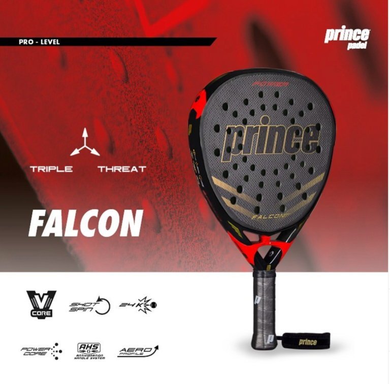 Prince Padel presenta la Falcon, la racchetta più potente della collezione 2021