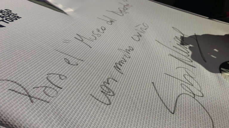 Seba Nerone è il primo giocatore del World Padel Tour presente al Museo dello Sport