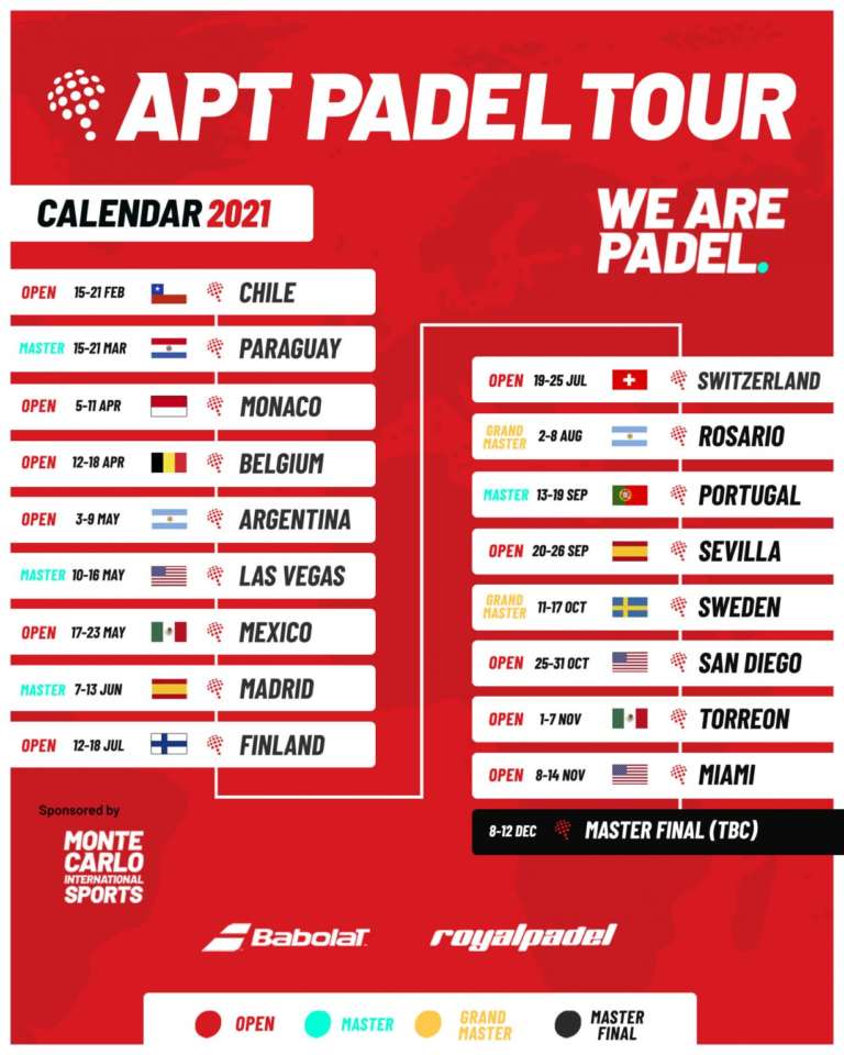 apt padel tour horarios