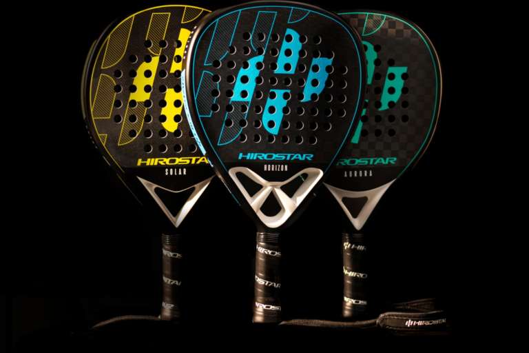 Hirostar lancia la sua prima collezione di racchette da padel nel 2021