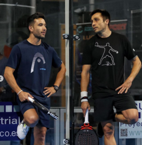 Primo allenamento insieme per Sanyo Gutierrez e Fernando Belasteguin