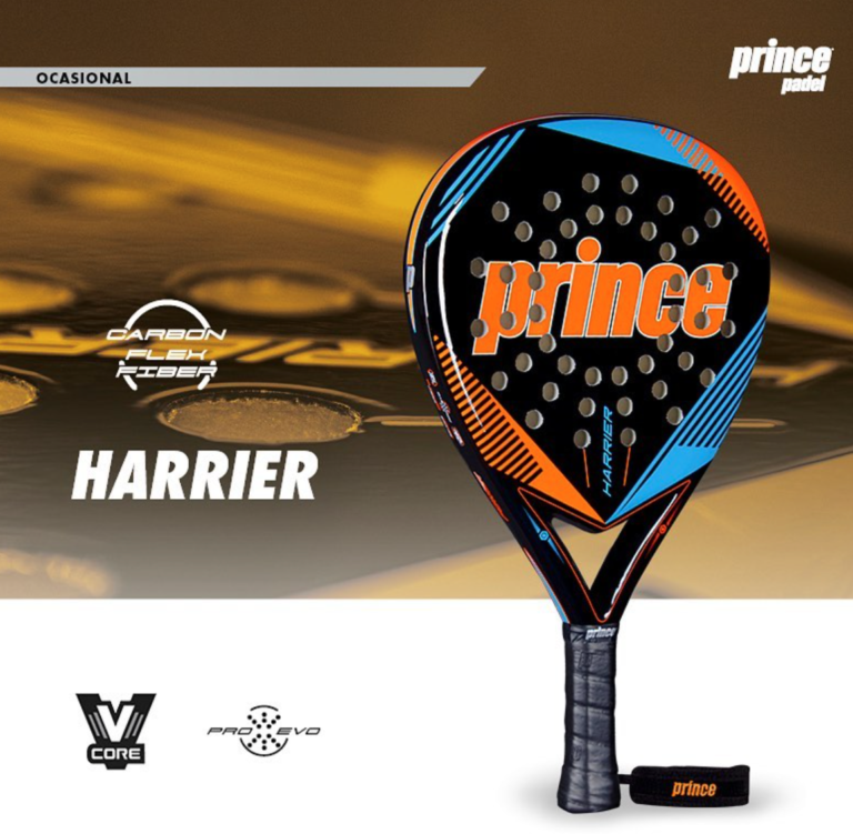 Prince Padel presenta la racchetta Harrier