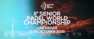 Las Vegas ospiterà il Mondiale Senior di padel dall’11 al 16 ottobre 2021