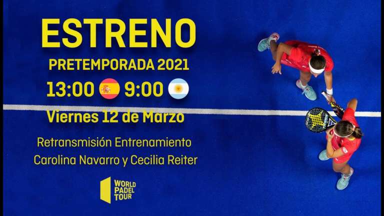 Preseason 2021: un allenamento di Carolina Navarro e Cecilia Reiter