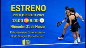 Preseason 2021: un allenamento di Marta Marrero e Martita Ortega