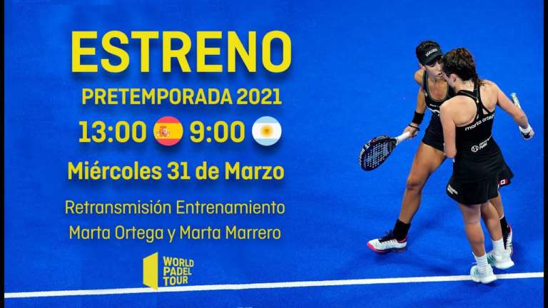 Preseason 2021: un allenamento di Marta Marrero e Martita Ortega