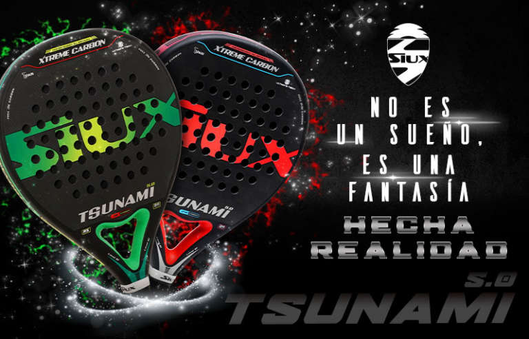 Due nuove racchette in casa Siux: la Tsunami 5.0 3k e la 24k