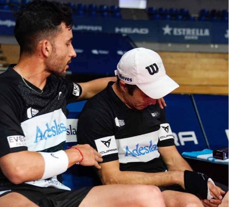La promessa di Belasteguin: Sanyo, recupererò in fretta perché mi sto divertendo molto a giocare al tuo fianco