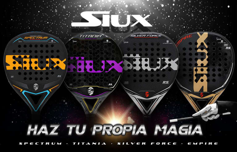 Siux presenta quattro nuove racchette da padel