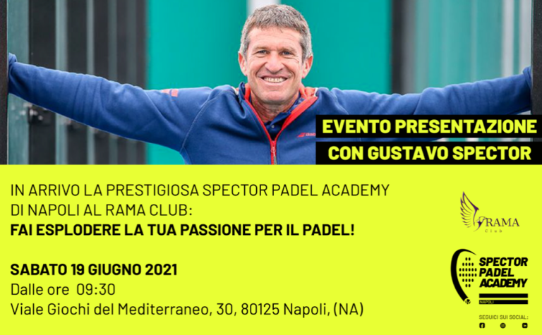 Spector Padel House (SPH) prossimo a lanciare la Spector Padel Academy di Napoli