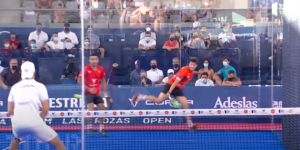 Agustin Tapia firma il punto più virale del Las Rozas Open 2021