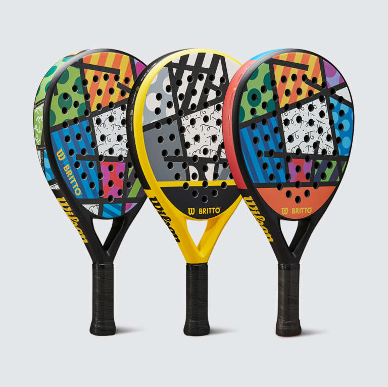 Wilson e Romero Britto portano nel mondo del padel gioia, amore ed inclusione