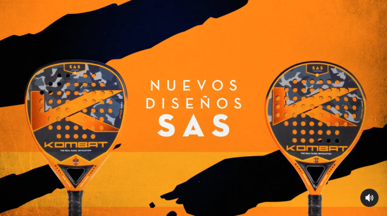 Kombat lancia le nuove racchette Kombat Sas Attack II e la Kombat Sas Control II