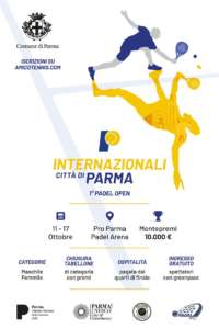 Ecco gli Internazionali di Padel “Città di Parma” (11-17 ottobre): montepremi da 10.000 euro