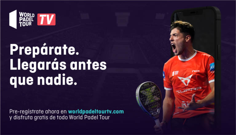 Nasce World Padel Tour TV (e ci si può già registrare)