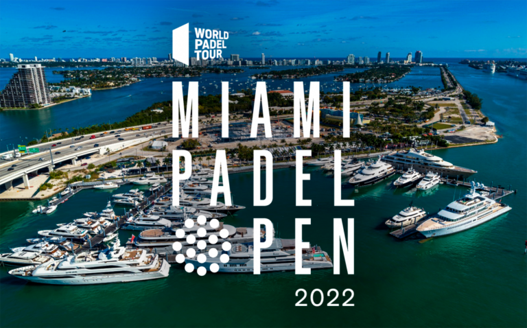 Il World Padel Tour 2022 inizierà con un torneo a Miami dal 22 al 27 febbraio