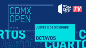 Grandissima novità: gli ottavi di finale dell’Open di Città del Messico in diretta streaming, gratuita, su WorldPadelTourTv