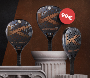 Kombat lancia tre racchette in edizione limitata della serie Troya: Ajax, Ulises e Aquiles