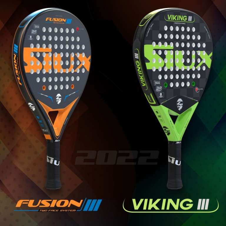 Siux annuncia le prime racchette per il 2022: la Siux Viking III e la Siux Fusion III
