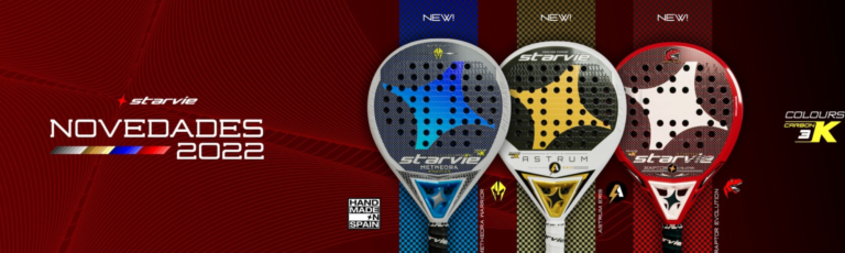 Starvie annuncia tre nuove racchette per il 2022: Metheora, Astrum Eris e Raptor Evolution (senza firma di Stupa)