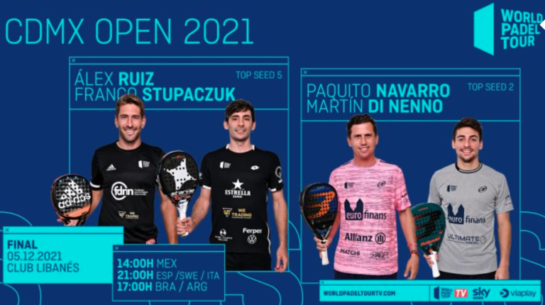 Navarro/Di Nenno ancora in finale, a Città del Messico sfideranno Ruiz/Stupaczuk