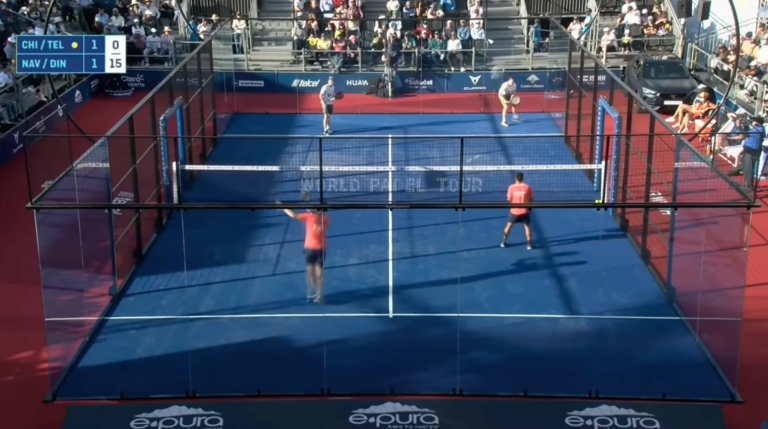 Showtime Di Nenno/Paquito e Chingotto/Tello: un punto ad inizio partita dura 6 minuti e 48 secondi