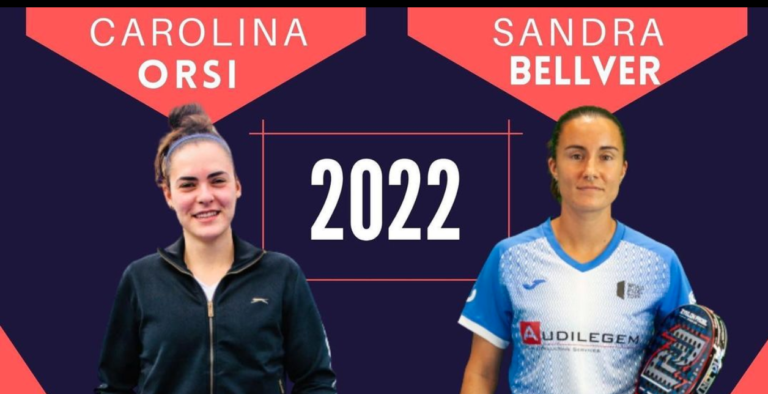Carolina Orsi giocherà con Sandra Bellver nel World Padel Tour 2022