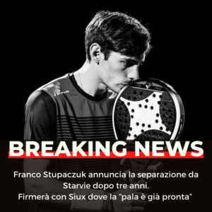 Franco Stupaczuk annuncia l’addio a Starvie. Sarà atleta Siux