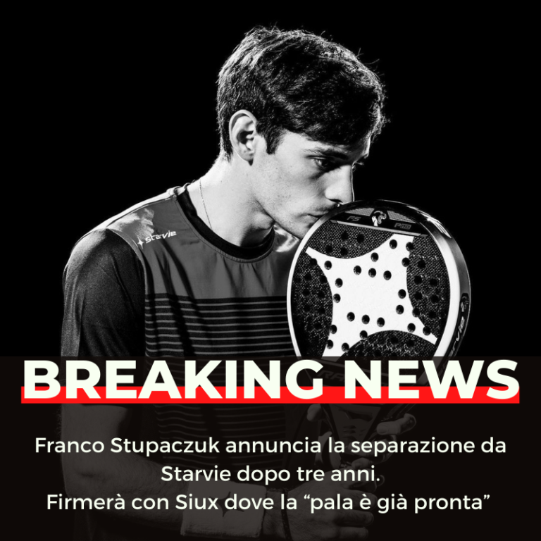 Franco Stupaczuk annuncia l’addio a Starvie. Sarà atleta Siux