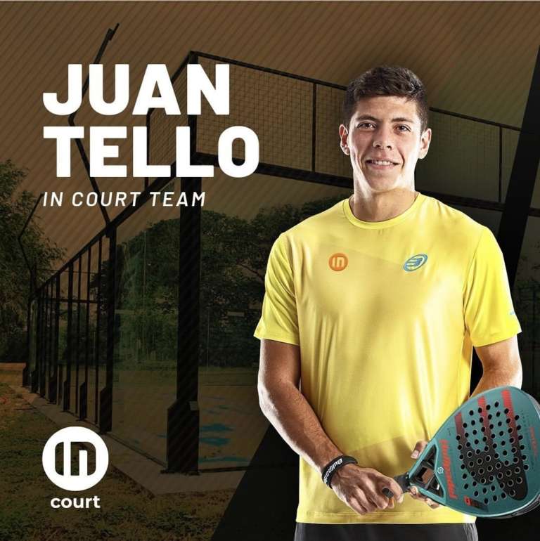 Juan Tello giocherà la Serie A con il Mas Padel Center di Catania