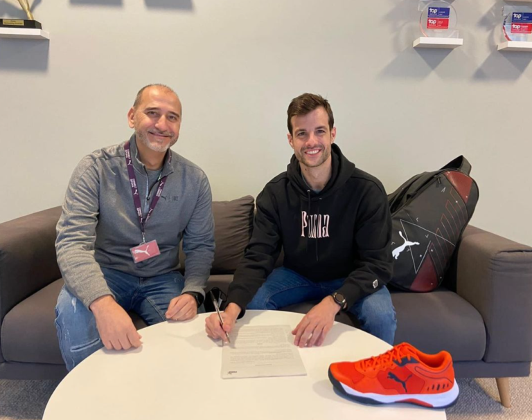 Puma irrompe nel padel e firma Momo Gonzalez
