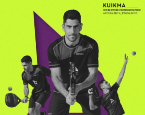 Maxi Sanchez conferma che giocherà con la Kuikma Hybrid Hard retail (€99,99) di 372 grammi di peso