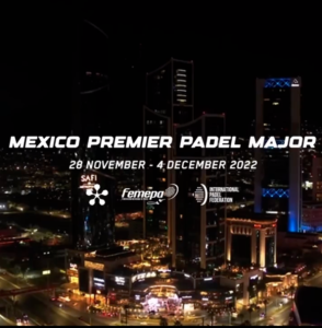 Premier Padel annuncia che il terzo Major dell’anno si giocherà a Monterrey (28.11/04.12)