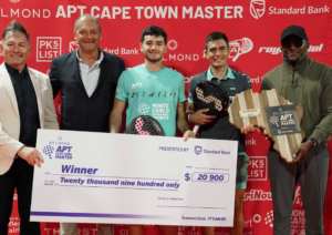 Arce/Dal Bianco in rimonta, è loro APT Cape Town Master. Alfonso/Chiostri ko al terzo