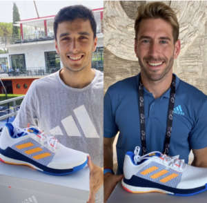 Ale Galàn e Alex Ruiz al Premier Padel di Roma indossano le adidas Crazyflight low