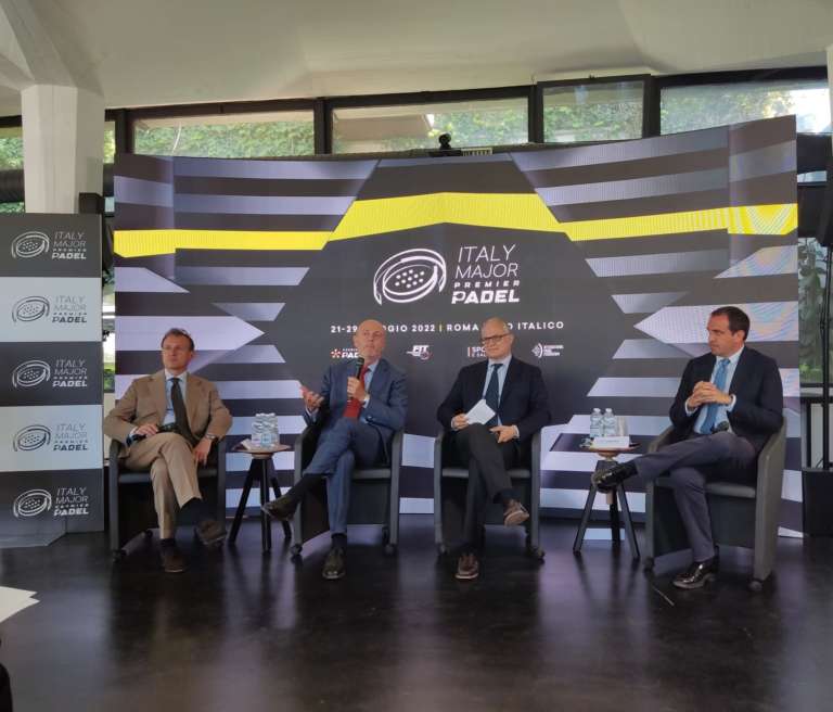 Presentato l’Italy Major Premier Padel, Binaghi: Pietra miliare nella storia di questo sport in Italia