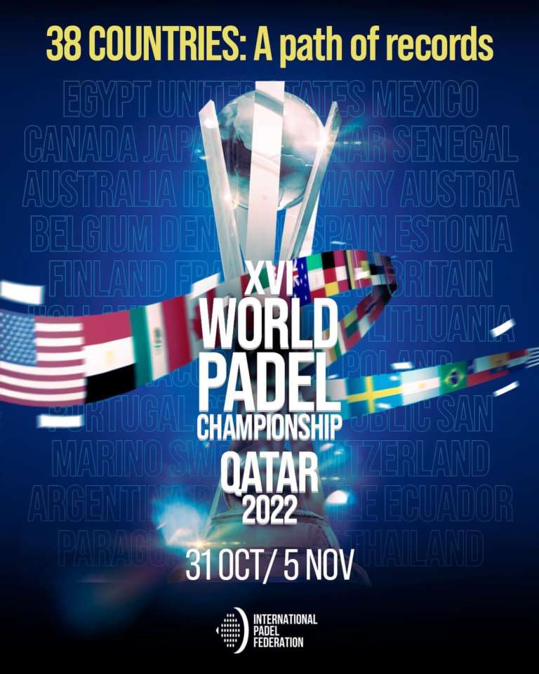Il Qatar ospiterà nuovamente il Mondiale di padel, secondo anno in fila