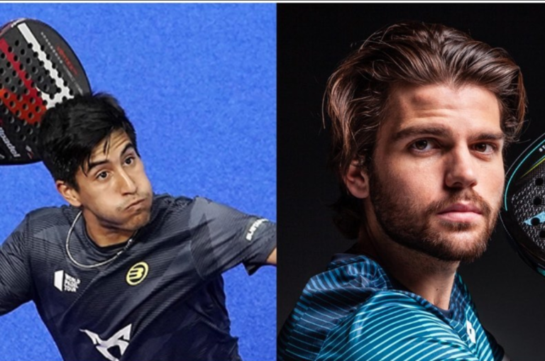 Fede Chingotto e Javi Garrido assieme al Premier Padel P1 NEWGIZA