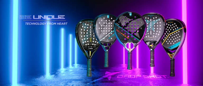 Drop Shot lancia la rivoluzionaria linea di racchette da padel Be Unique