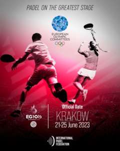 Giochi Europei, ufficializzate le date: il padel in campo dal 21 al 25 giugno