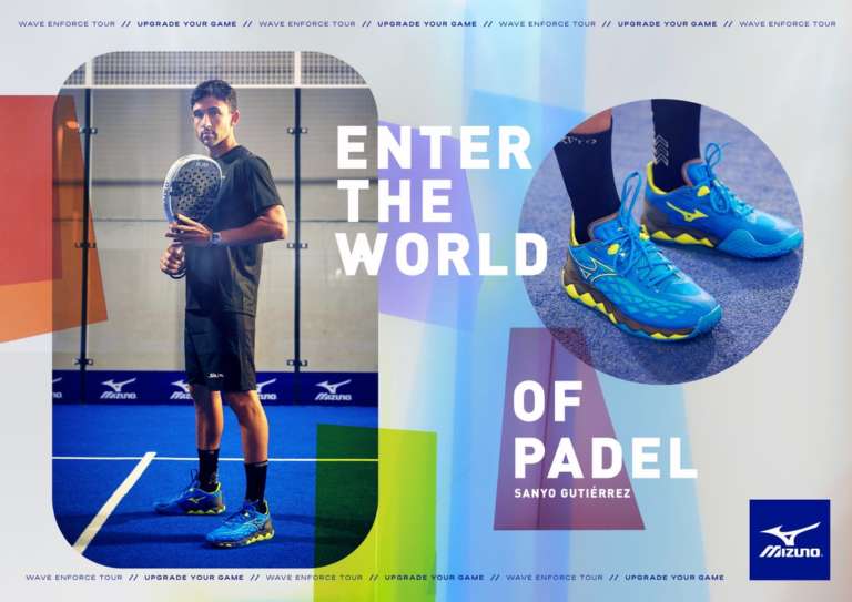 Mizuno presenta la nuova scarpa da Padel Wave Enforce Tour